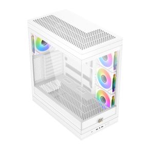 Xigmatek Case EATX - Meta Arctic - 4 x 120 mm ARGB fans