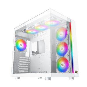 Xigmatek кутия Case EATX - AQUA ULTRA Arctic - 7 ARGB Fans