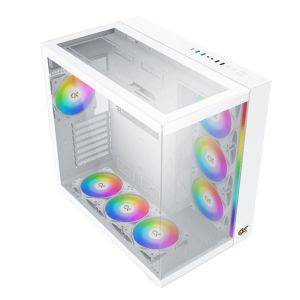 Xigmatek кутия Case EATX - AQUA ULTRA Arctic - 7 ARGB Fans
