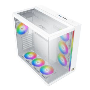 Xigmatek кутия Case EATX - AQUA ULTRA Arctic - 7 ARGB Fans