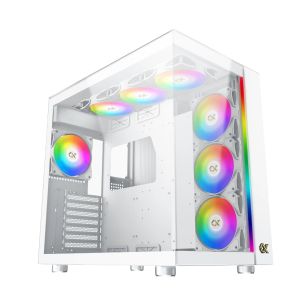 Xigmatek кутия Case EATX - AQUA ULTRA Arctic - 7 ARGB Fans