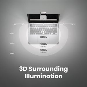 Лампа за четене за лаптоп BenQ LaptopBar - Черно