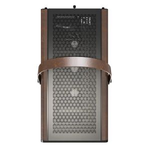 Montech Case mATX - Heritage PRO (B) - USB-C, Leather, 4 x 120 mm Fans