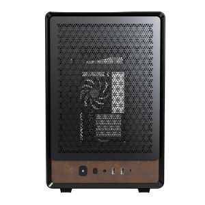 Montech Case mATX - Heritage PRO (B) - USB-C, Leather, 4 x 120 mm Fans
