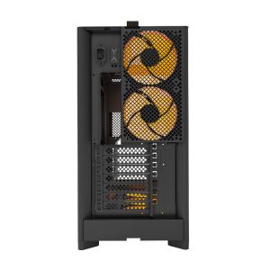 Montech кутия Case ATX - HS02 PRO (B) - 5 x 120 mm ARGB Fans, USB-C, Black