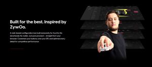 Pulsar професионална геймърска мишка Wireless Gaming Mouse ZywOo The Chosen Mouse Size2 Black 8K