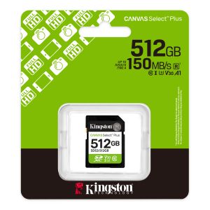 512G SD KINGST CANVAS SEL+ G3