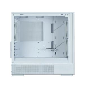 Zalman Case mATX - P10 NAMU WHITE - Wood, USB-C