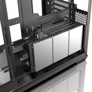 Raijintek Case EATX - ATREUS BT4 Black - 4 x 120 mm Infinity Mirror ARGB Fans included