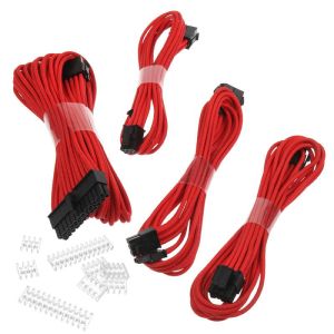Sleeved Extension Cable Kit PHANTEKS Red