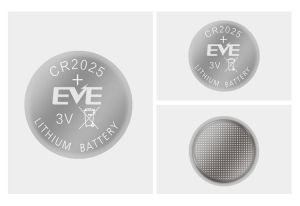 Lithium Button Battery CR 2025 1pc  bulk 3V  EVE BATTERY