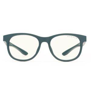 Blue light glasses for kids Gunnar Rush Kids Small, Clear Natural, Teal