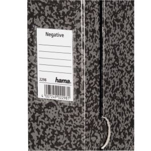 HAMA Negative Folder 4 D-Rings, 260 x 310 mm, Negru