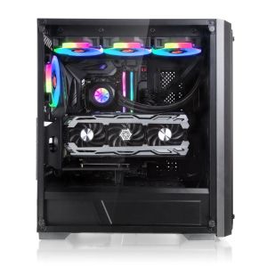 Raijintek кутия Case EATX - PONOS TG4 - 4 x 120mm ARGB Fans, Tempered Glass
