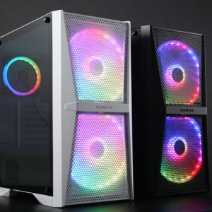 Raijintek кутия Case ATX - SILENOS MS PRO WHITE - 2 x 200 mm ARGB Fans