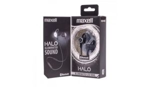 Блутут слушалки-тапи MAXELL HALO SPORT, Bluetooth 5.0, Черни