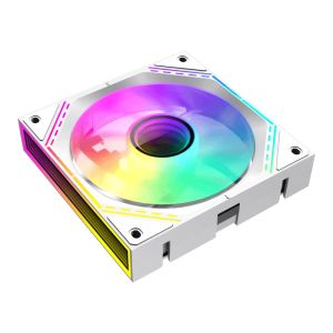 Gamemax Fan Pack 3-in-1 3x120mm - FN12A-S3I White, Daisy-Chain, Addressable RGB