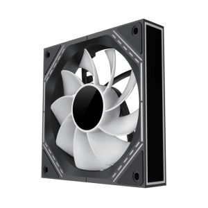 Gamemax Fan Pack 3-in-1 3x120mm - FN12A-S3I-R Black, Reverse, Daisy-Chain, Addressable RGB