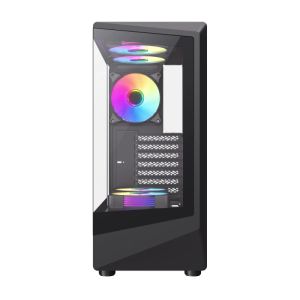 Gamemax Case ATX - Vista COC AB - 5 x 120 mm A-RGB Fans, MB Plate COC Fan