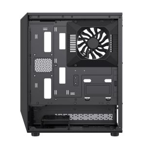 Gamemax Case ATX - Vista COC AB - 5 x 120 mm A-RGB Fans, MB Plate COC Fan