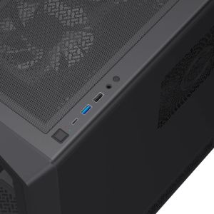 Gamemax Case ATX - Vista COC AB - 5 x 120 mm A-RGB Fans, MB Plate COC Fan