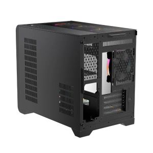 1stPlayer Case mATX - VT6-BK - Mesh, A-RGB