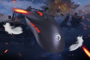 Marvo безжична геймърска мишка Wireless Gaming Mouse Niro 60W G964W White - Bluetooth, 2.4G, 12000dpi