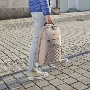 Hama "Premium Lightweight" Laptop Backpack, up to 41 cm (16.2"), beige