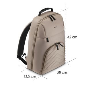 Hama "Premium Lightweight" Laptop Backpack, up to 41 cm (16.2"), beige