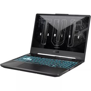 Dizüstü Bilgisayar Asus TUF Gaming A15 FA506NC-HN012 (90NR0JF7-M001Y0), altı çekirdekli AMD Ryzen 5 7535HS 3,3/4,5 GHz, 15,6" (39,62 cm) Full HD IPS Parlama Önleyici 144 Hz ekran ve GF RTX 3050 4 GB, (HDMI), 16 GB DDR5, 512 GB SSD NVMe, 1x USB 3.2 Gen 2 T