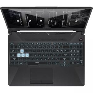 Dizüstü Bilgisayar Asus TUF Gaming A15 FA506NC-HN012 (90NR0JF7-M001Y0), altı çekirdekli AMD Ryzen 5 7535HS 3,3/4,5 GHz, 15,6" (39,62 cm) Full HD IPS Parlama Önleyici 144 Hz ekran ve GF RTX 3050 4 GB, (HDMI), 16 GB DDR5, 512 GB SSD NVMe, 1x USB 3.2 Gen 2 T