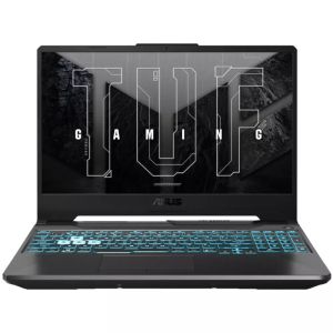 Dizüstü Bilgisayar Asus TUF Gaming A15 FA506NC-HN012 (90NR0JF7-M001Y0), altı çekirdekli AMD Ryzen 5 7535HS 3,3/4,5 GHz, 15,6" (39,62 cm) Full HD IPS Parlama Önleyici 144 Hz ekran ve GF RTX 3050 4 GB, (HDMI), 16 GB DDR5, 512 GB SSD NVMe, 1x USB 3.2 Gen 2 T