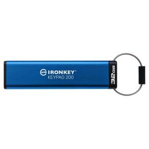 USB памет KINGSTON IronKey Keypad 200 - 32GB XTS-AES 256-bit