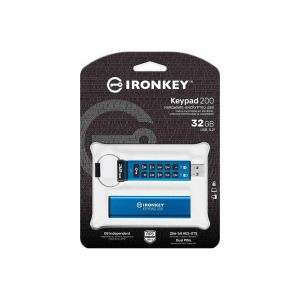 USB памет KINGSTON IronKey Keypad 200 - 32GB XTS-AES 256-bit