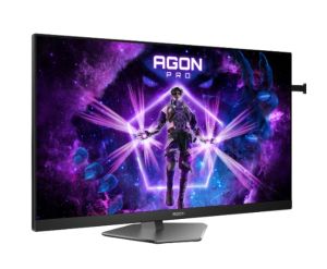 Монитор AOC AG276FK, 27" Fast IPS WLED, 1920x1080@520Hz, 0.5ms GtG, 0.3ms MPRT, 400cd m/2, 1000:1, 80M:1 DCR, Adaptive Sync, FlickerFree, Low Blue Light, 5Wx 2, Tilt, Height Adjust, Pivot, Swivel, 2xHDMI, 2xDP, USB hub