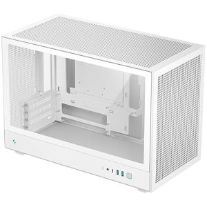 DeepCool CH260 WH, Mini Tower, Mini-ITX, 2xUSB3.0, 1xType-C Gen 2, 1xAudio, Mesh Panel, White, 2Y, R-CH260-WHNGM0-G-1
