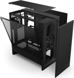 Кутия NZXT H5 Flow 2024 Black, Mid-Tower