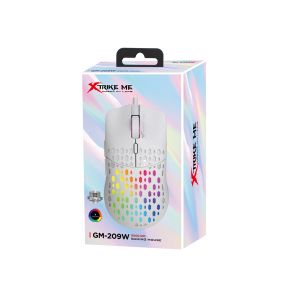 Xtrike ME Gaming Mouse GM-209W - White, 8000dpi