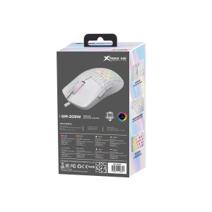 Xtrike ME Gaming Mouse GM-209W - White, 8000dpi