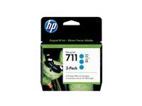 Consumable HP 711 3-pack 29-ml Cyan Ink Cartridges