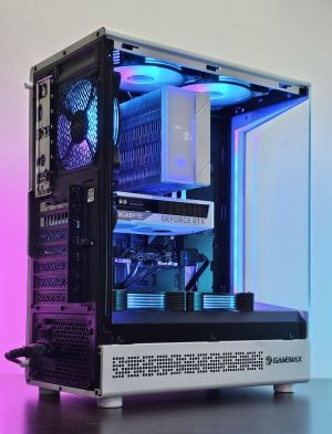 Ryzen 7-7700/ RTX 5060/ SSD 1TB/ RAM 32GB/ Дигитален Охладител/ Геймърски компютър - Aorora S6