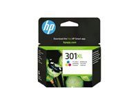 HP 301XL original Ink cartridge CH564EE UUS tri-color high capacity 330 pages 1-pack