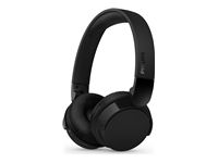 Căști PHILIPS fără fir pe ureche cu drivere pentru microfon de 32 mm/negru închis