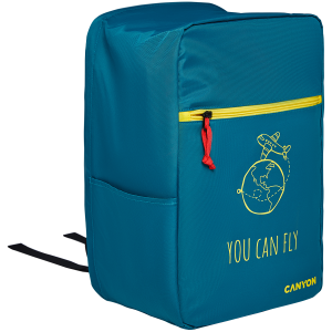 CANYON CSZ-03, cabin size backpack for 15.6'' laptop,polyester,dark green