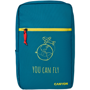 CANYON CSZ-03, cabin size backpack for 15.6'' laptop,polyester,dark green