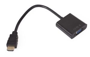 VCom Adapter HDMI M to VGA F - CG591-B-0.15m