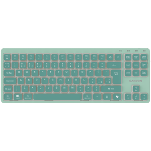 CANYON Keyboard OnType 10 Low Profile EN Wired Grey