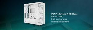 Arctic Case E-ATX - Xtender (White) - 5 A-RGB Fans included