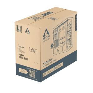 Arctic Case E-ATX - Xtender (White) - 5 A-RGB Fans included