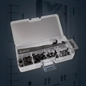 Arctic кутия Case E-ATX - Xtender (Mirror Black) - 5 A-RGB Fans included